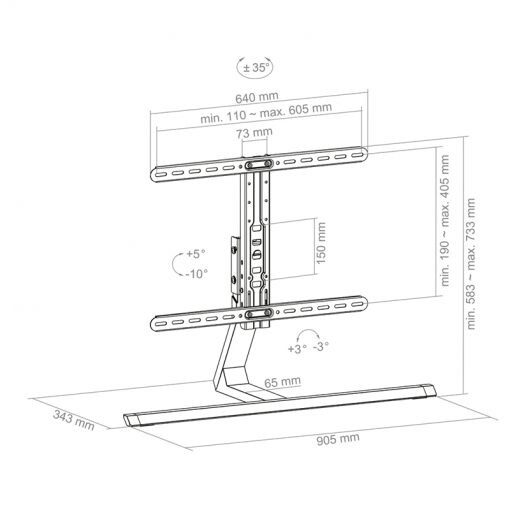 Hagor-HA-Tablestand-L-tafelstandaard-systeem-displays-55-75-in-hoogte-verstelbaar-max-VESA-600x400-belasting-40-kg