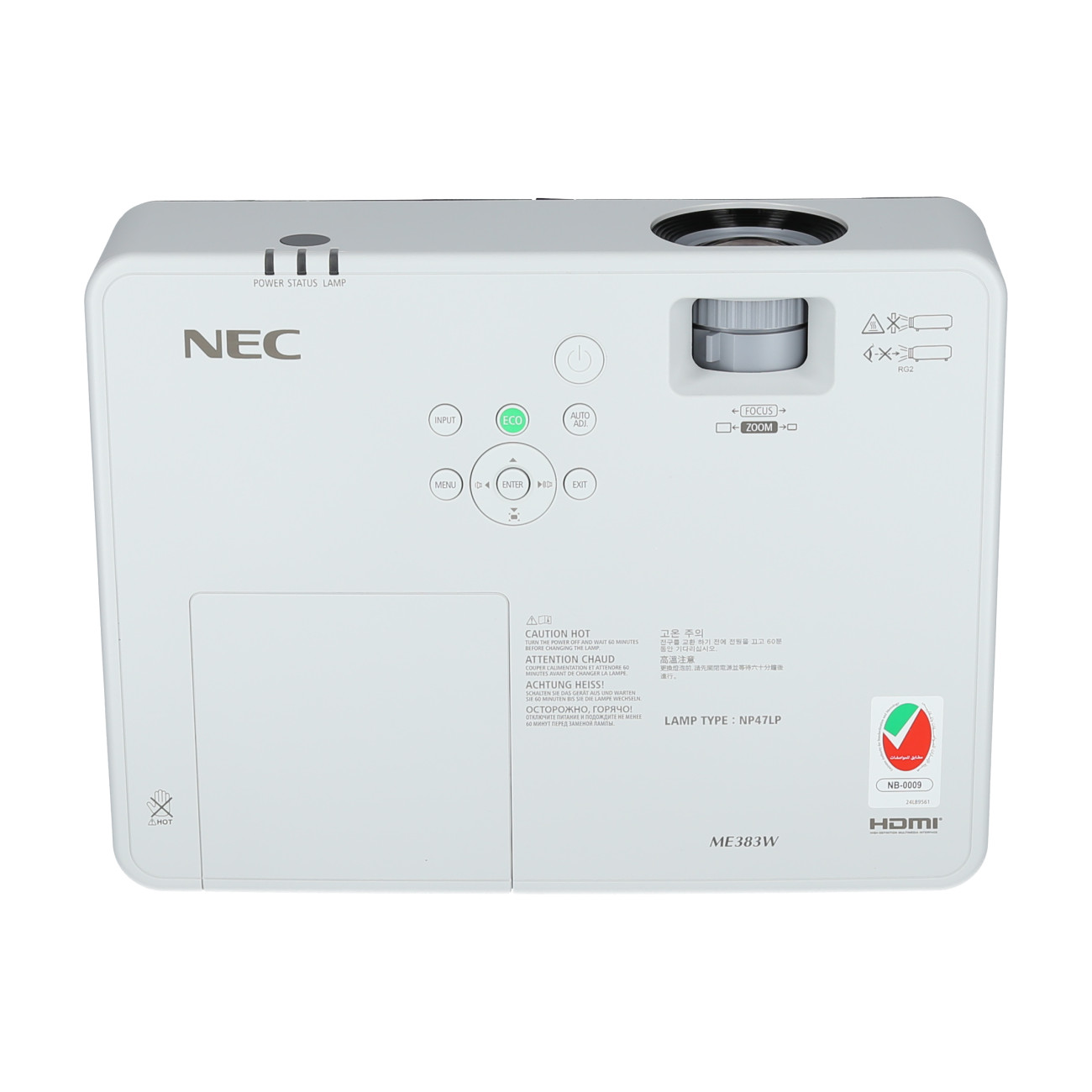 NEC-ME383W-Demo