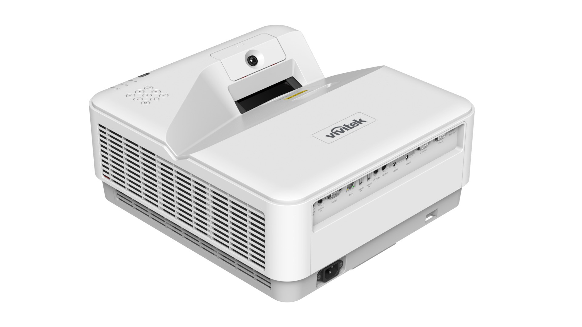 Vivitek DH856 Proiettore Full HD Portatile 4800 Lumen - Home Theater Con Zoom 1.5x, 15000:1 Contrasto, Per Netflix E Prime, 3.4 Kg