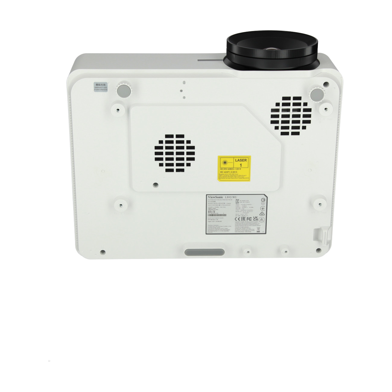 ViewSonic-LS921WU-Beamer-mit-6000-Lumen-360-Projektion-und-4K-HDR-Support-fur-immersive-Simulationen-und-Eventlocations-Demoware-Platin