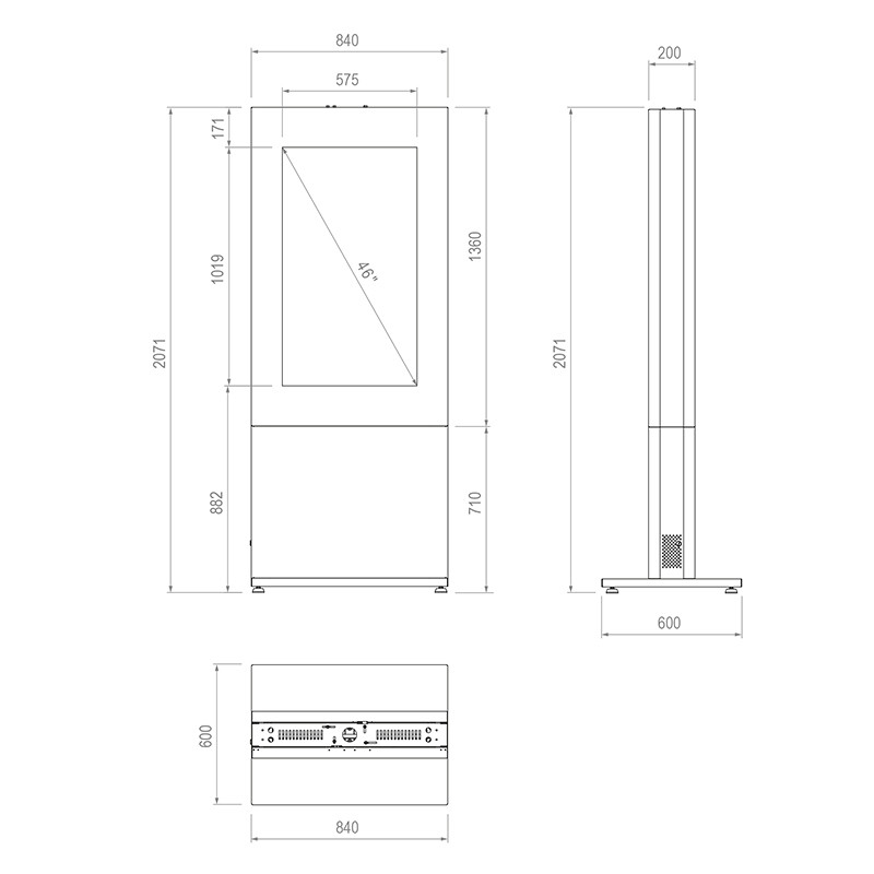 Hagor-HP-Kiosk-46-FS-B2B-stele-voor-binnengebruik-met-twee-schermen-rug-aan-rug-staand-formaat-schermgrootte-2-46