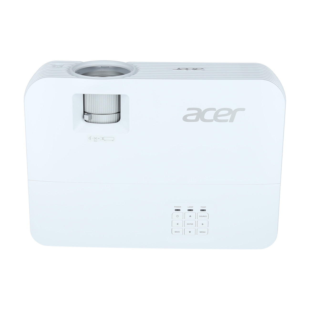 Acer-P1657Ki-DLP-Beamer-mit-3D-HDMI-ECO-Modus-und-Bluelight-Shield-Demoware-Silber