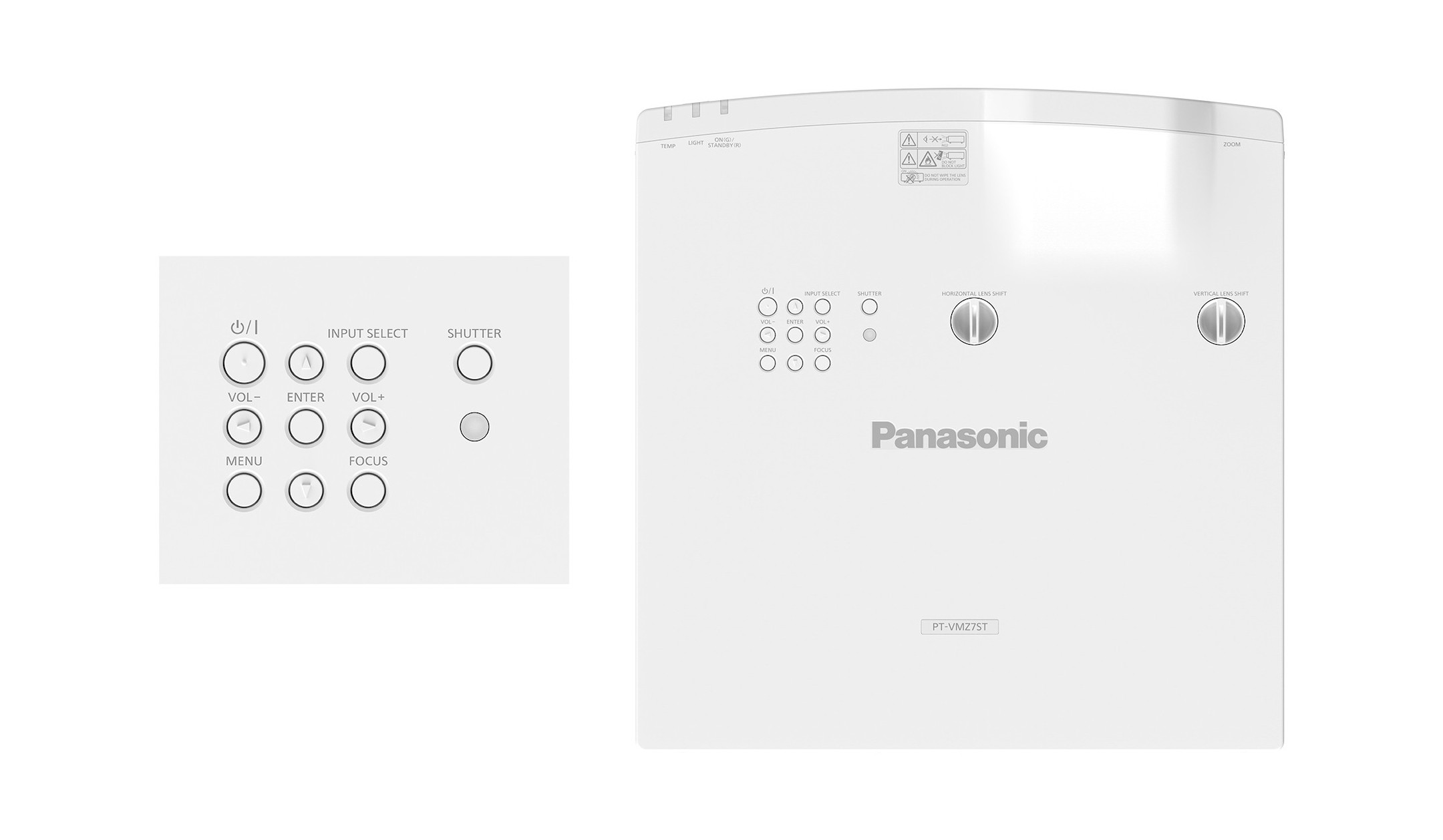 Panasonic-PT-VMZ7STEJ-Kurzdistanz-Beamer-mit-7000-Lumen-und-brillante-Bildqualitat-fur-Business-und-Ausstellungen-in-weiss-Demoware-Platin