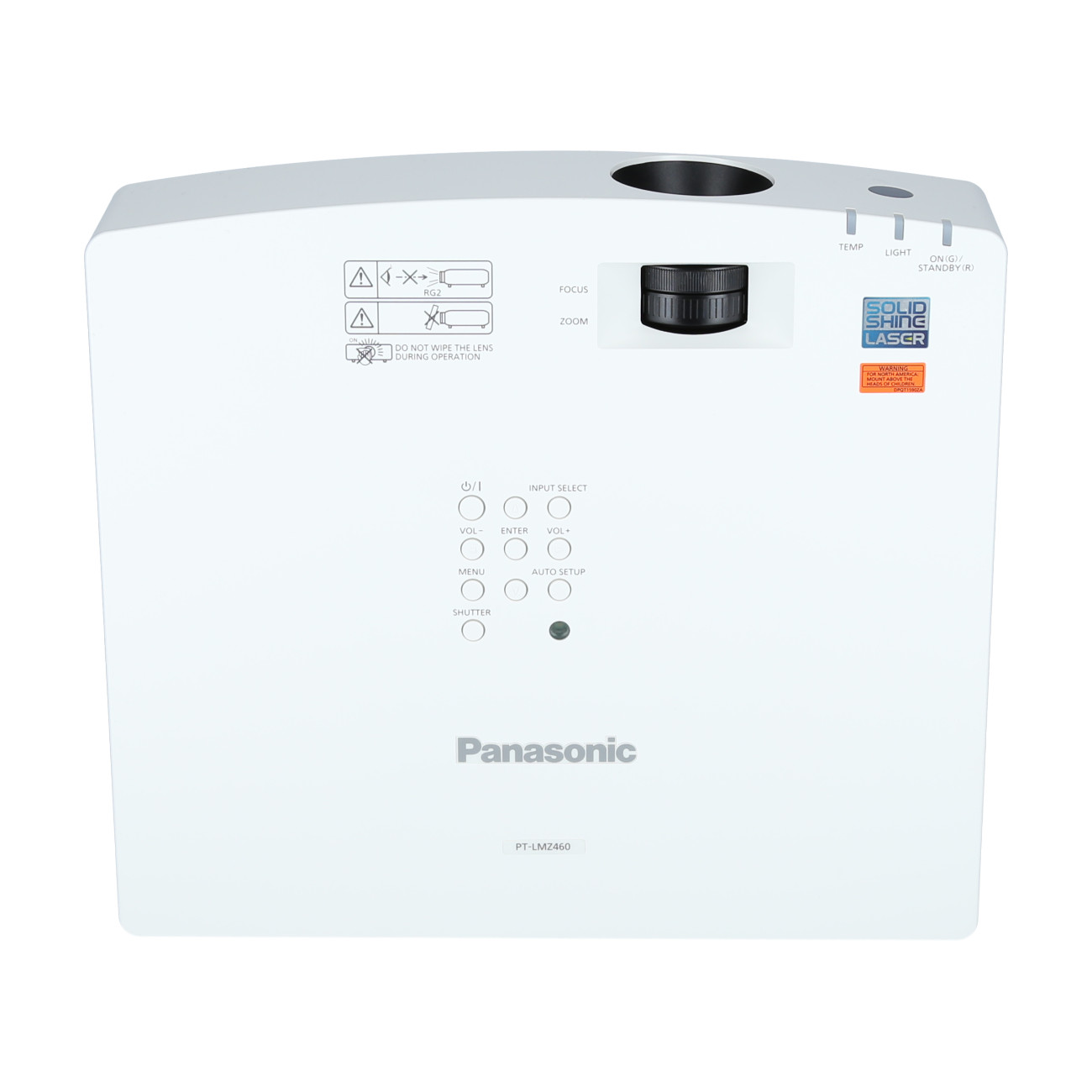 Panasonic-PT-LMZ460EJ-Beamer-mit-4600-Lumen-WUXGA-Auflosung-und-kompakter-Bauweise-fur-Besprechungsraume-Demoware-Platin