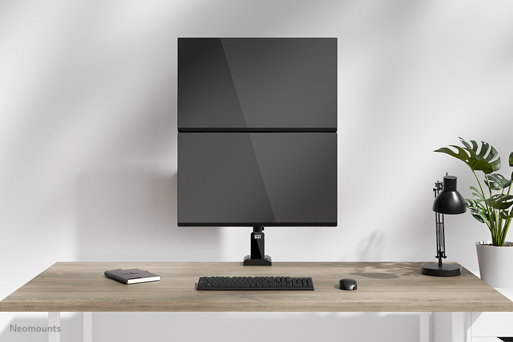Neomounts-DS60-600BL2V-Monitorarm-fur-zwei-Monitore-bis-zu-32-Zoll