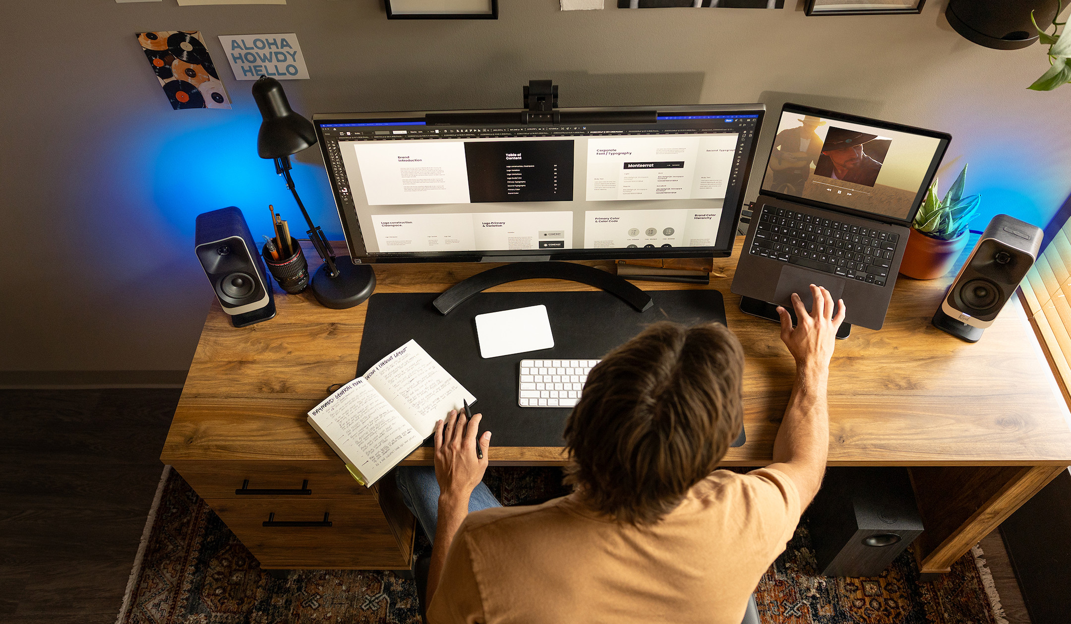 Klipsch-ProMedia-Lumina-aktives-Computer-Lautsprechersystem-mit-Satellitenlautsprecher-und-Subwoofer-Demoware