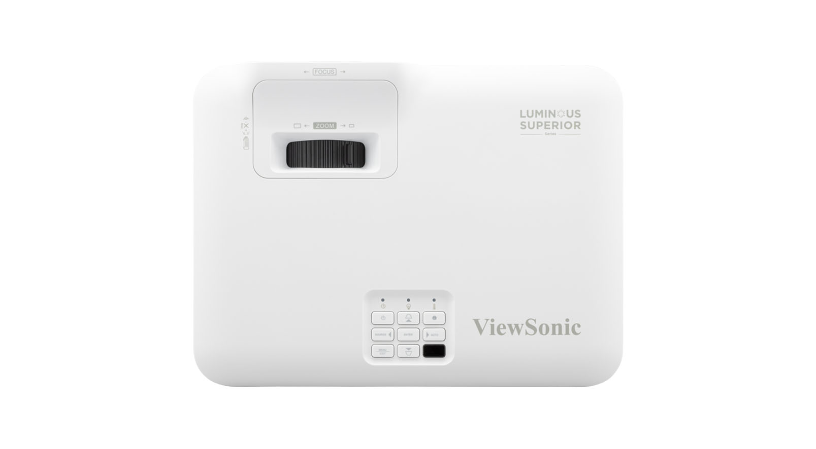 ViewSonic-LSD500HD-1080p-Laser-Projektor-fur-professionelle-Installationen-Demoware-Platin