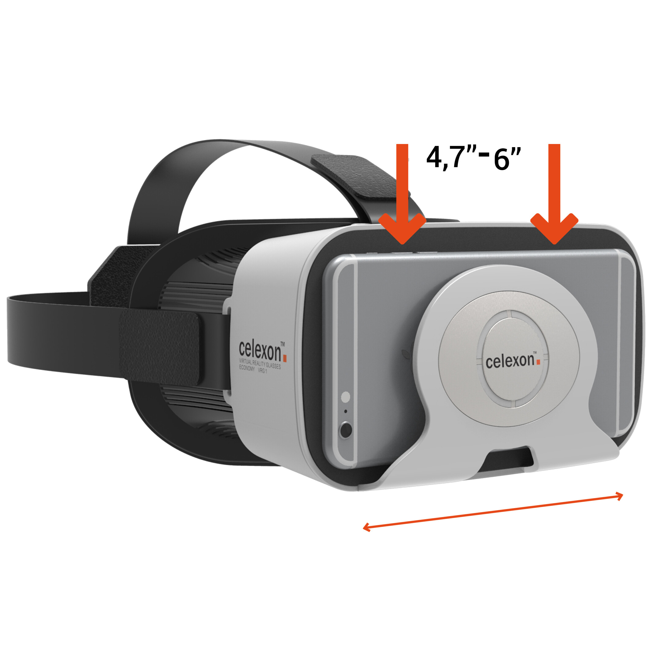 celexon VR Brille Economy - 3D Virtual Reality Brille VRG 1 celexon VR Brille Economy - 3D Virtual Reality Brille VRG 1