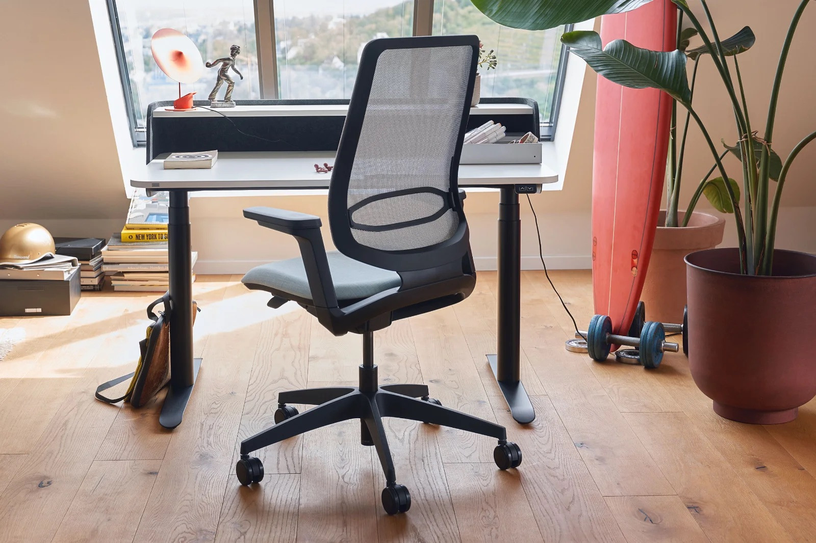 Sedus-se-flex-Burostuhl-mit-Membranbespannung-und-Lordosenstutze-fur-Desk-Sharing