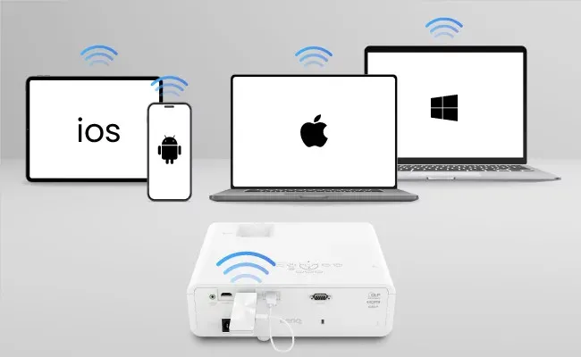 BenQ QP30 – Dongle HDMI Wireless 4K Per Trasmissione Video Senza Fili Da PC A TV O Proiettore